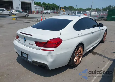 2013 BMW 650I xDrive z USA, uszkodzony, nr VIN WBAYM1C56DDZ02569